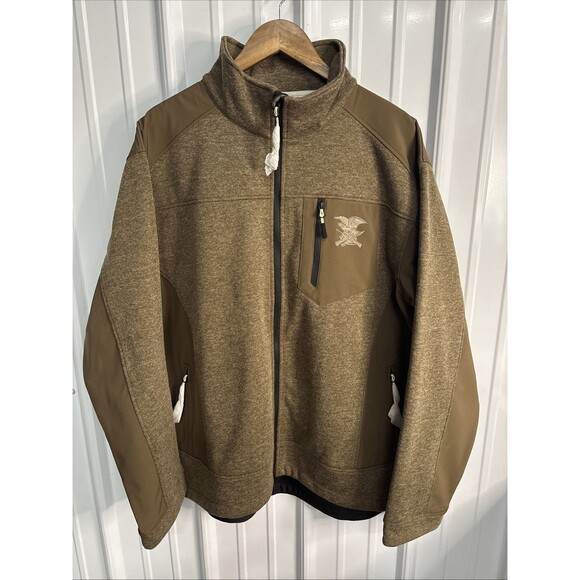 NRA Men’s Brown Jacket 3XL New - Picture 1 of 6